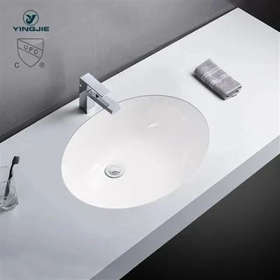 CE CUPC European Bathroom Oval Sink