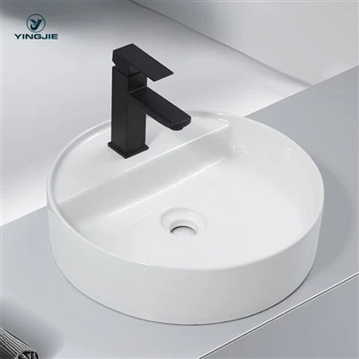 Round Ceramic Countertop Basin