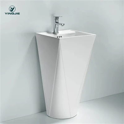 Frij steande wasktafel foar wasktafel